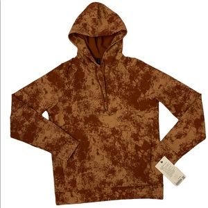 Lululemon Men's NWT City Sweat Pullover Hoodie Size S Red Rust ADTS Terracotta